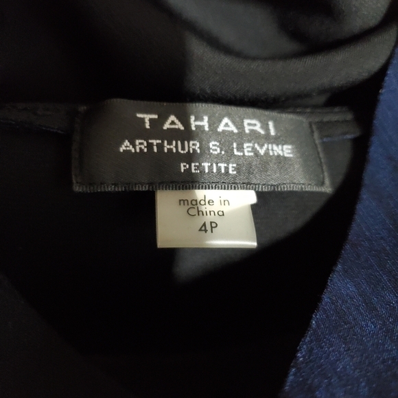 Tahari cowl neck sucba material feel dress - Picture 10 of 11